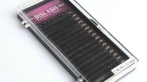 Classic Lash Extension Tray | C Curl | 0.15 | Single Length